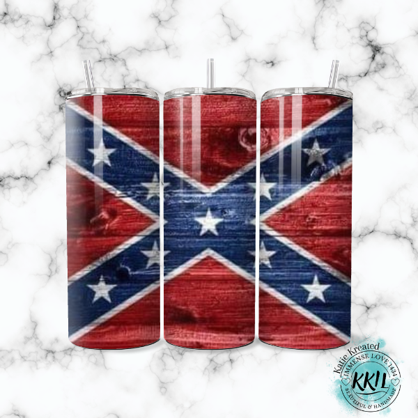 Rebel Flag Tumbler