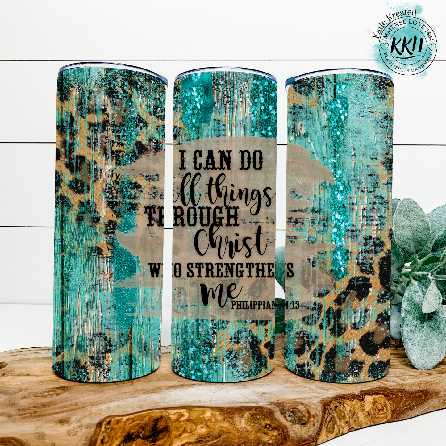 All Things Thru Christ 20oz Stainless Steel Tumbler