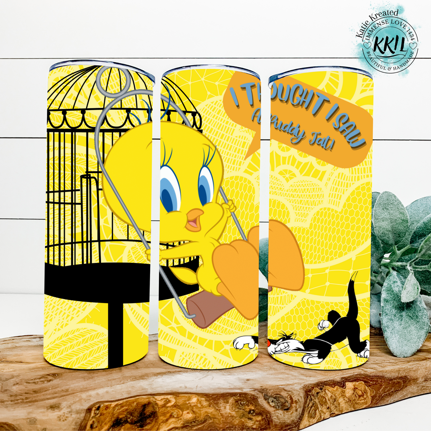 Tweety Bird 20oz Tumbler