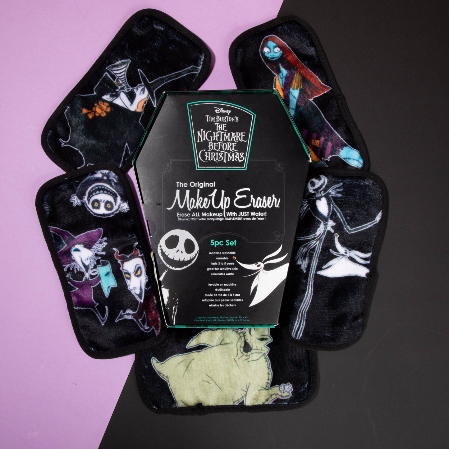 MakeUp Eraser - Nightmare Before Christmas 5pc Mini Set | © Disney
