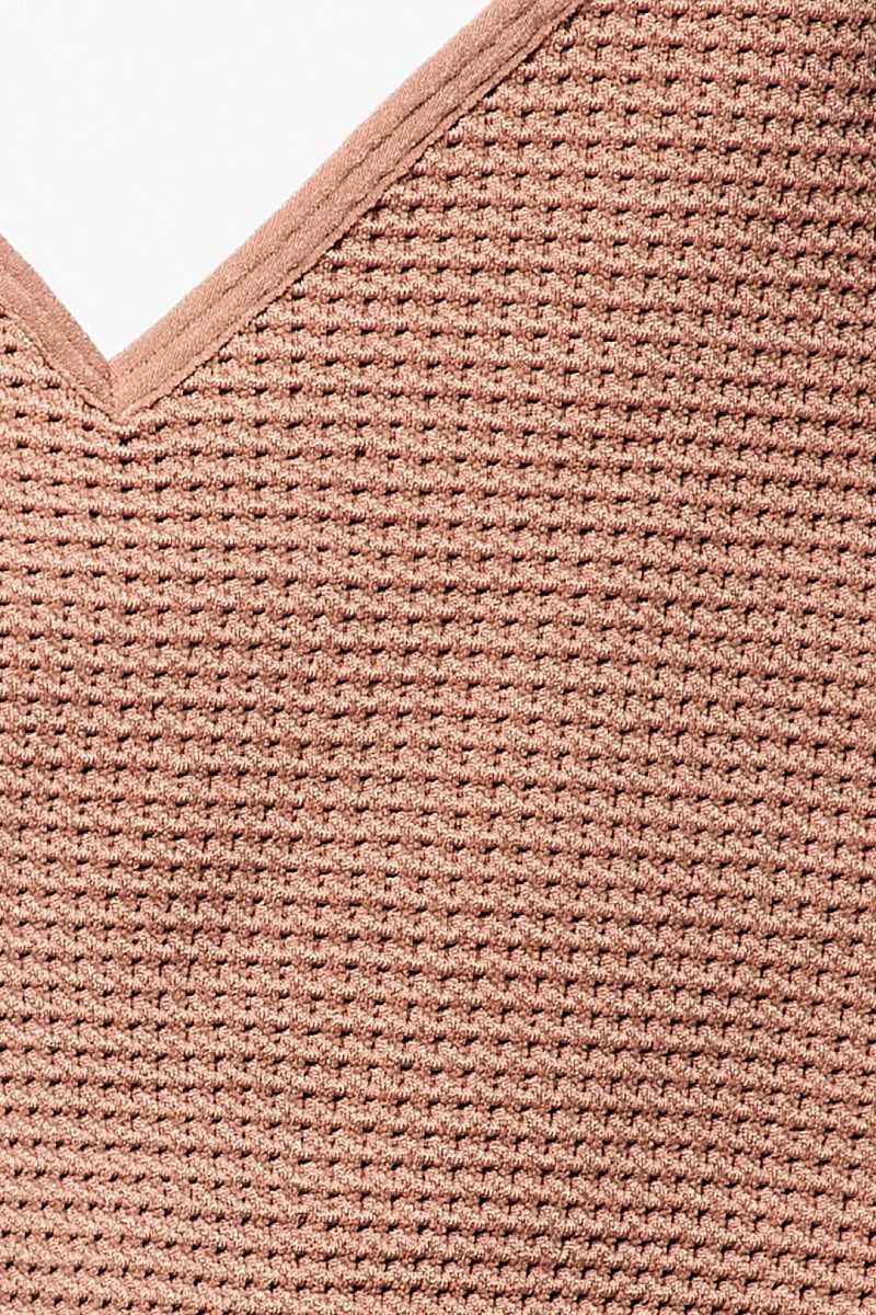 Adjustable Sweater Cami Top