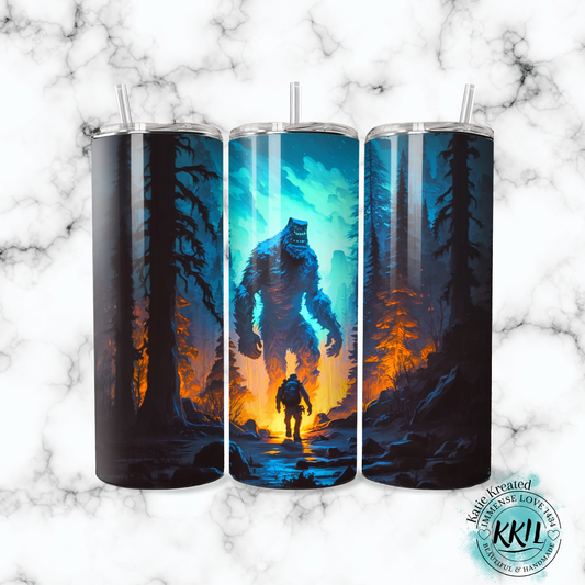 Sasquash Bigfoot 20oz Stainless Steel Tumbler