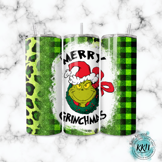 Green Guy Christmas Tumbler