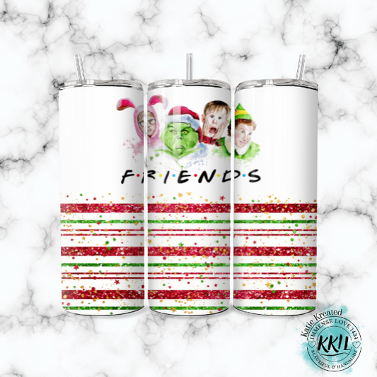 Christmas Friends Tumbler