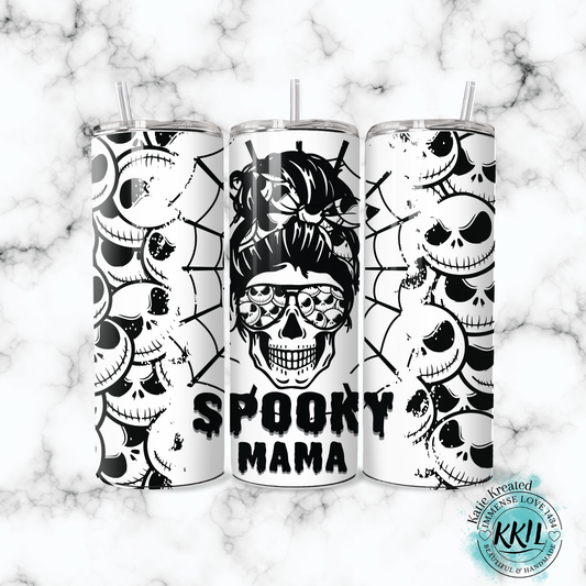 Spooky Mama 20oz Stainless Steel Tumbler