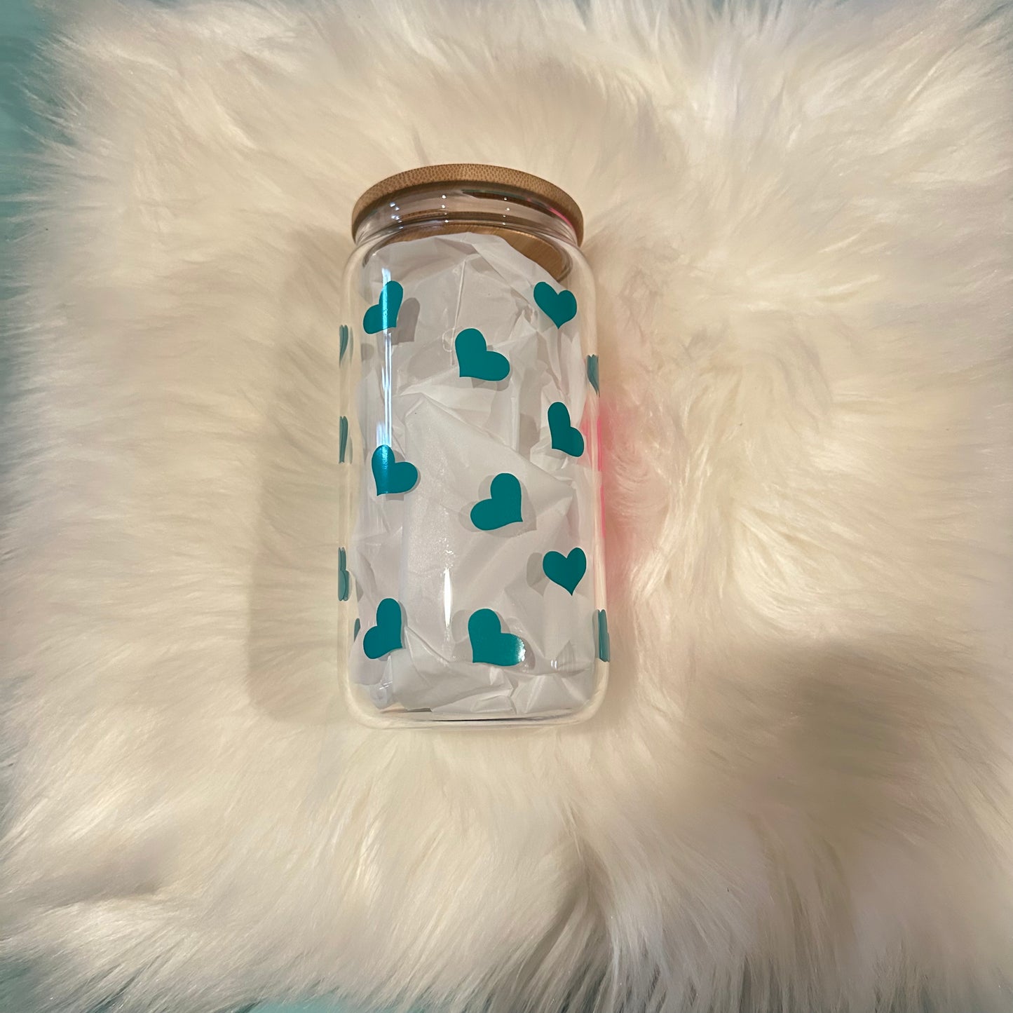 You Anxiety Is Lying To You 16oz Glass Can