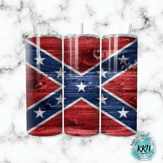 Rebel Flag Tumbler