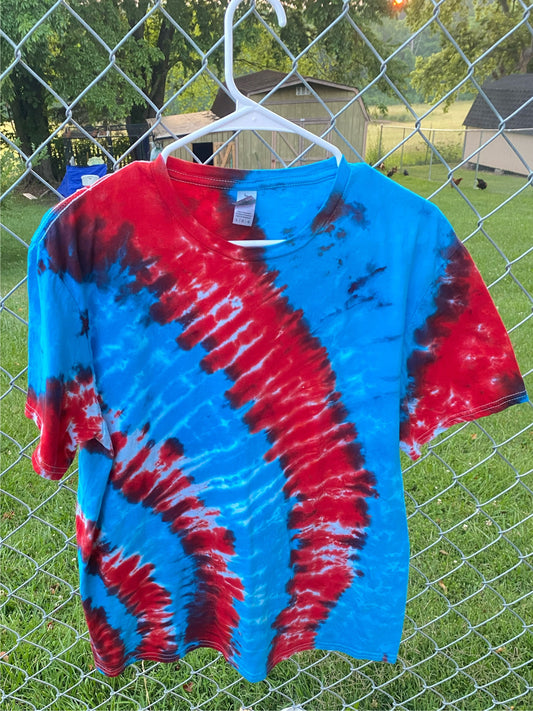 Large, ‘Merica, Hand Tie Dyed, T-Shirt