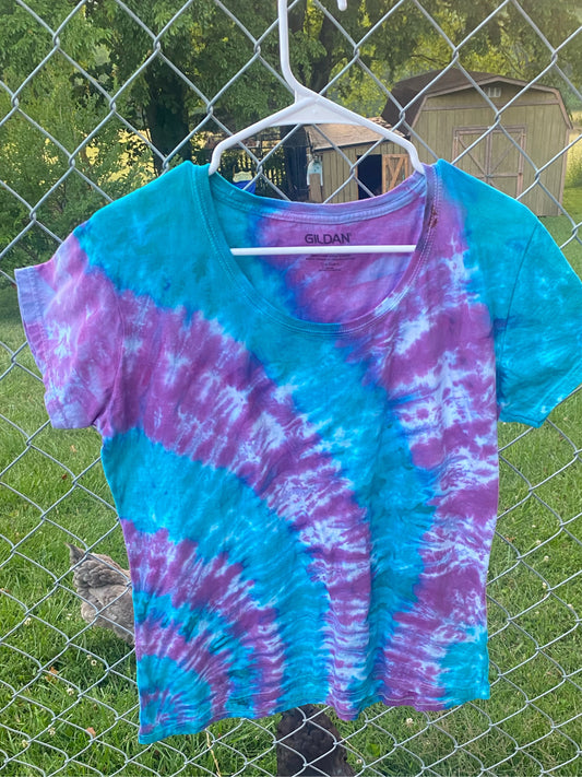 Extra-Large, Lilac Orchards, Hand Tie Dyed, T-Shirt