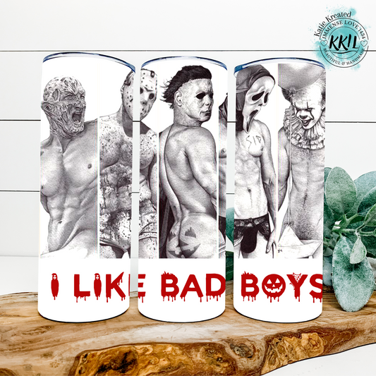 I Like Bad Boys 20oz Tumbler