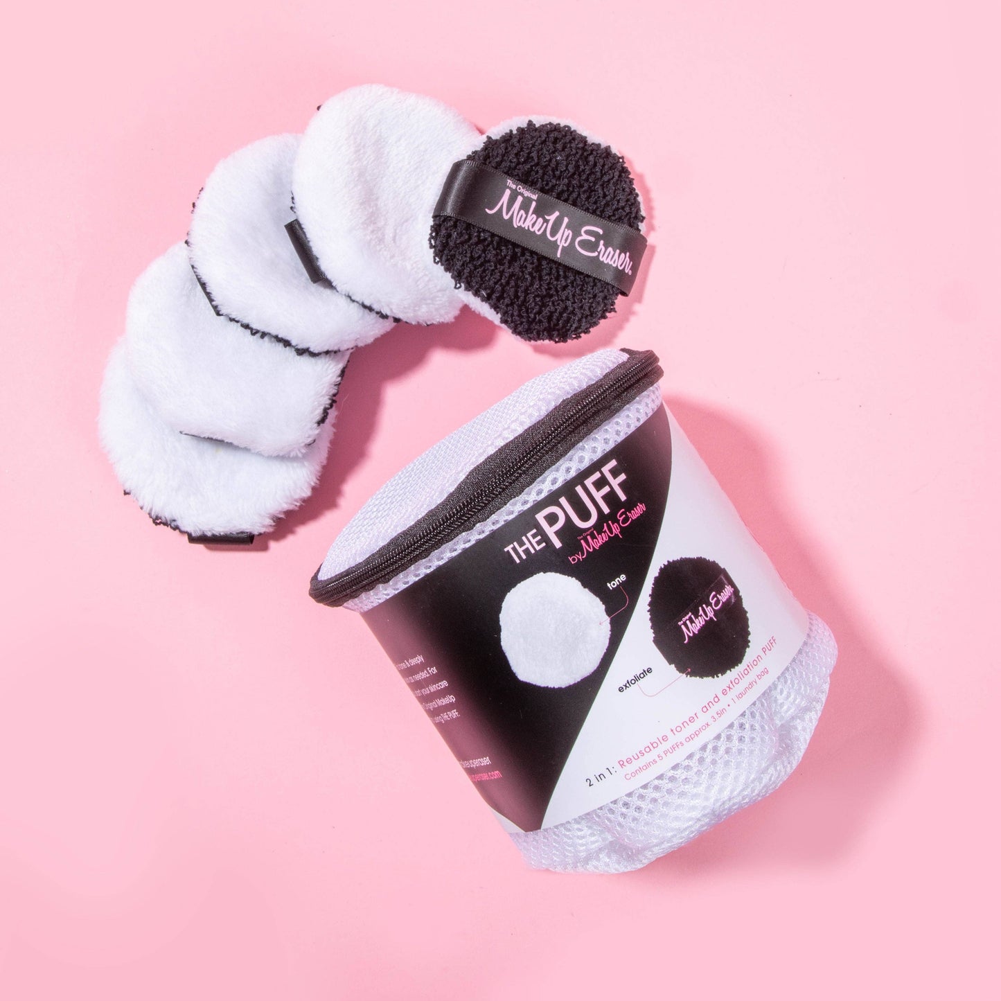 MakeUp Eraser - THE PUFF (5 pack): tone & deeply exfoliate