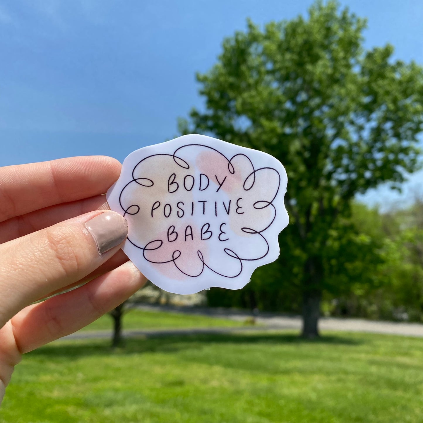 Body Positive Stickers Water Proof (Multiple Options)