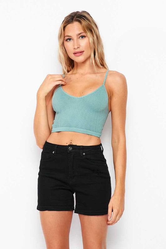 Adjustable Sweater Cami Top