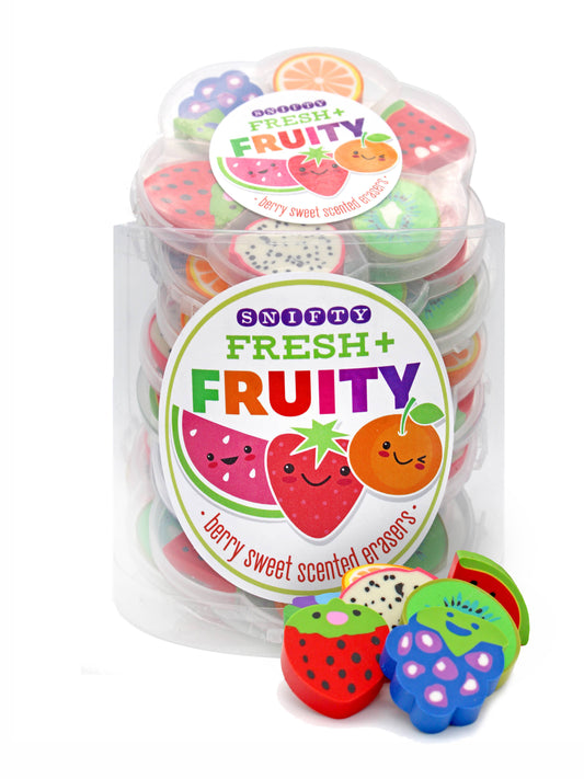 Fresh & Fruity Scented Eraser Set