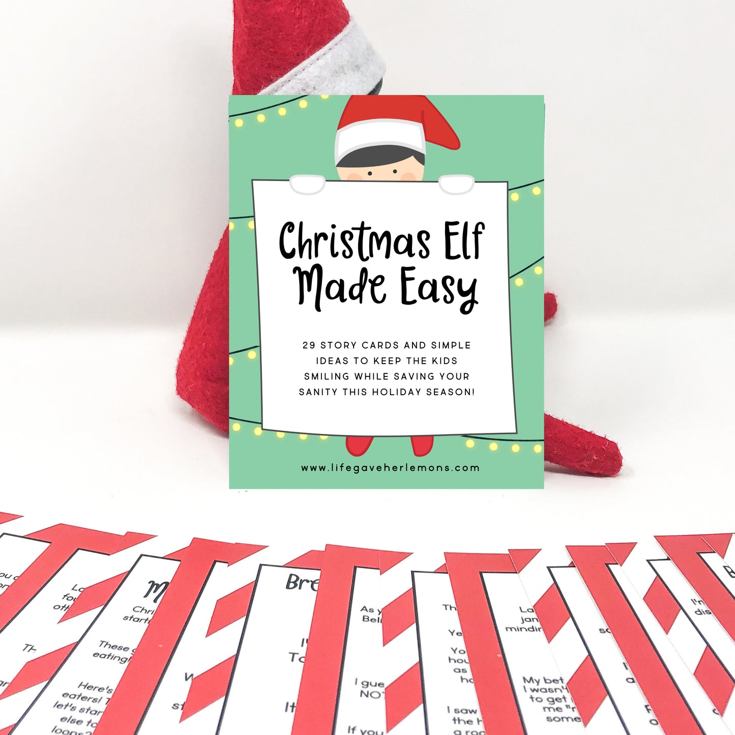 "Christmas Elf Made Easy" Cards