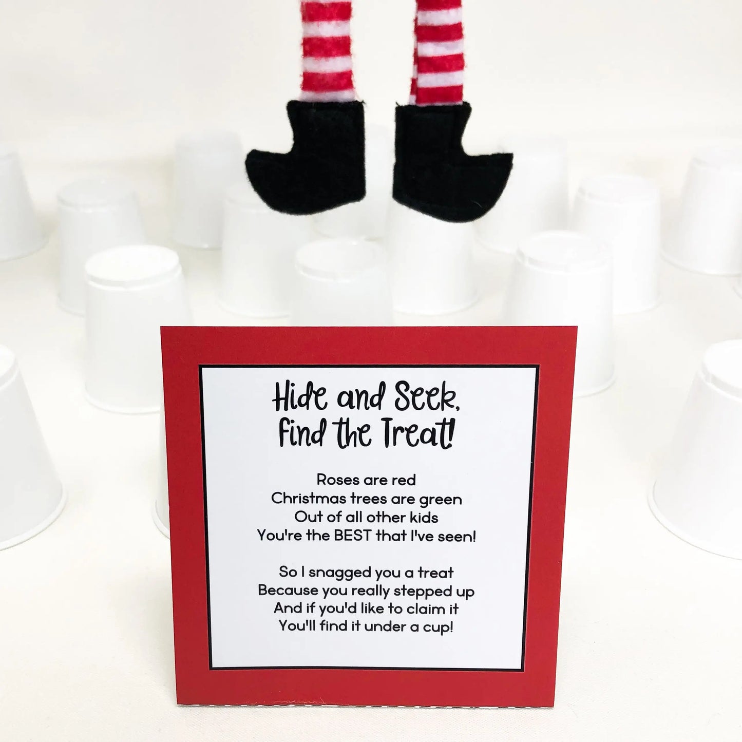 "Christmas Elf Made Easy" Cards