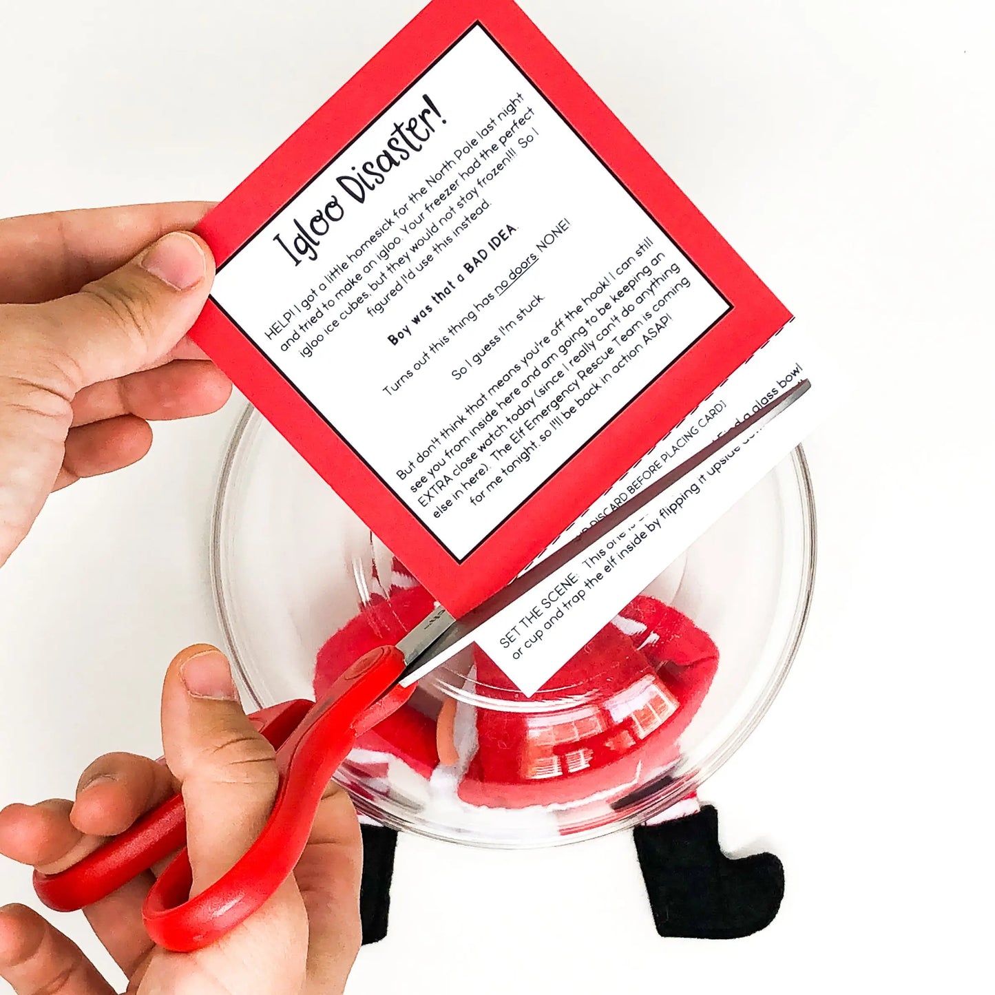 "Christmas Elf Made Easy" Cards