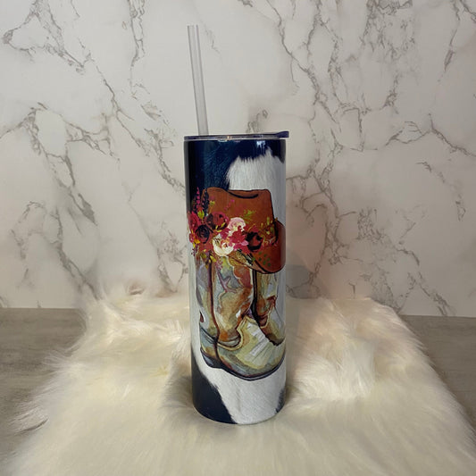 CowHide & Boots 20oz Tumbler