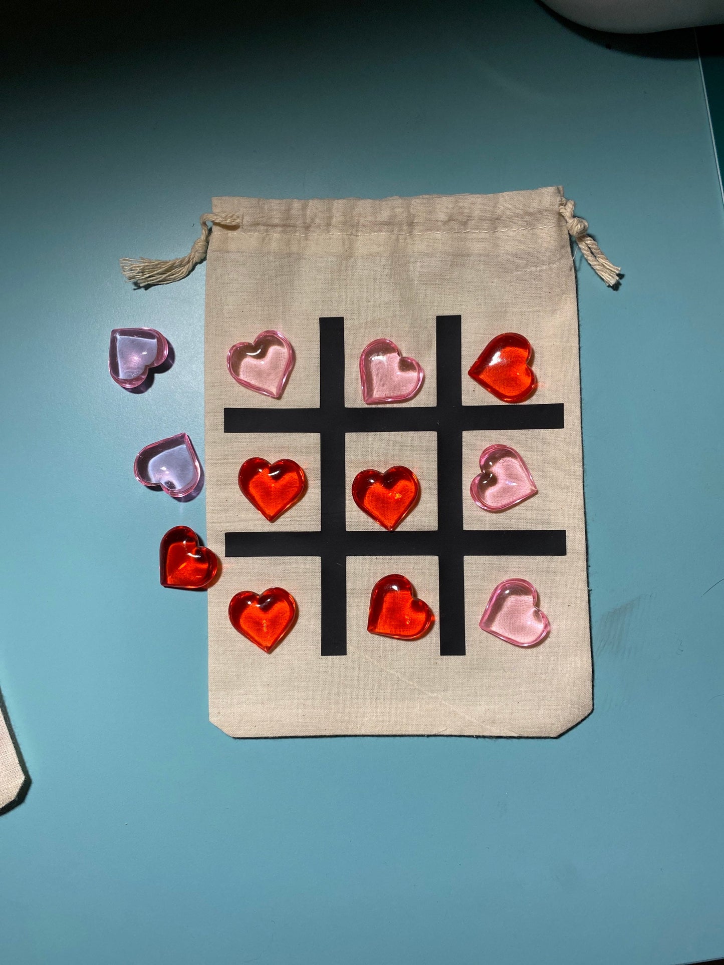 Valentines Day Gift, Valentines Tic Tac Toe, Kids valentines game, Kids valentines gift, Party Game, Kids Fun