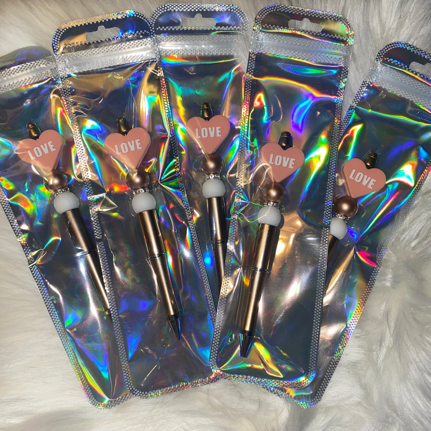 RTS Sweetheart “Love” Silicone Bead Pen