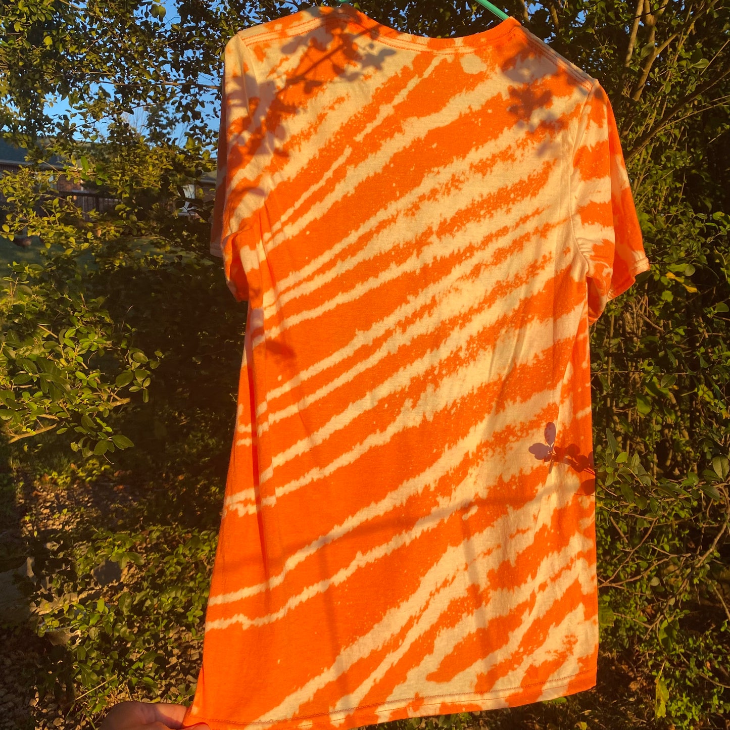 Pumpkin Junkie Acid Washed Shirt