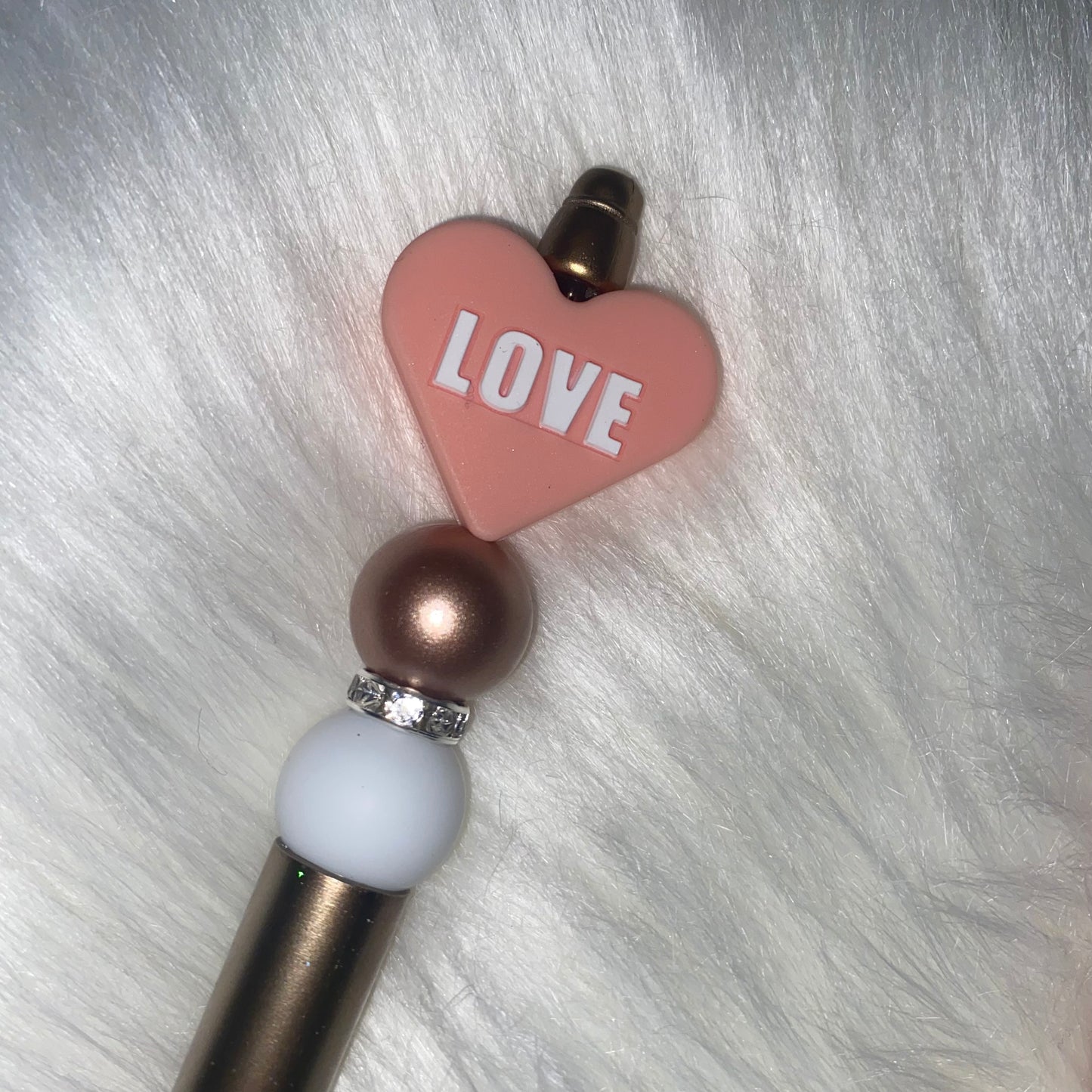 RTS Sweetheart “Love” Silicone Bead Pen